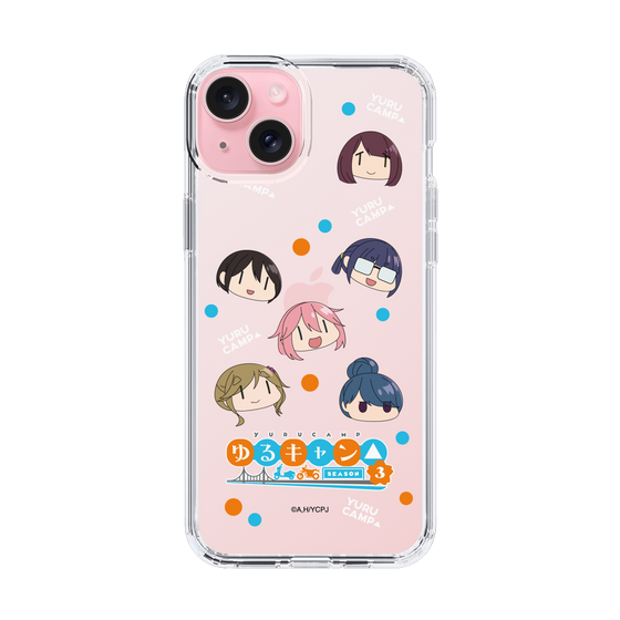 スリムプロテクションケース［ 『ゆるキャン△ SEASON3』- SNSアイコン ］