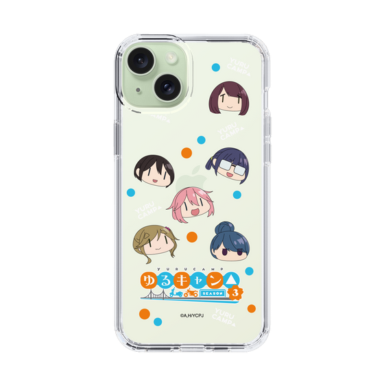スリムプロテクションケース［ 『ゆるキャン△ SEASON3』- SNSアイコン ］