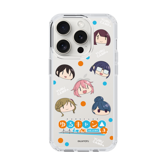 スリムプロテクションケース［ 『ゆるキャン△ SEASON3』- SNSアイコン ］