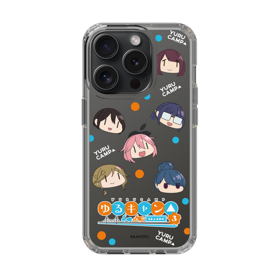 スリムプロテクションケース［ 『ゆるキャン△ SEASON3』- SNSアイコン ］