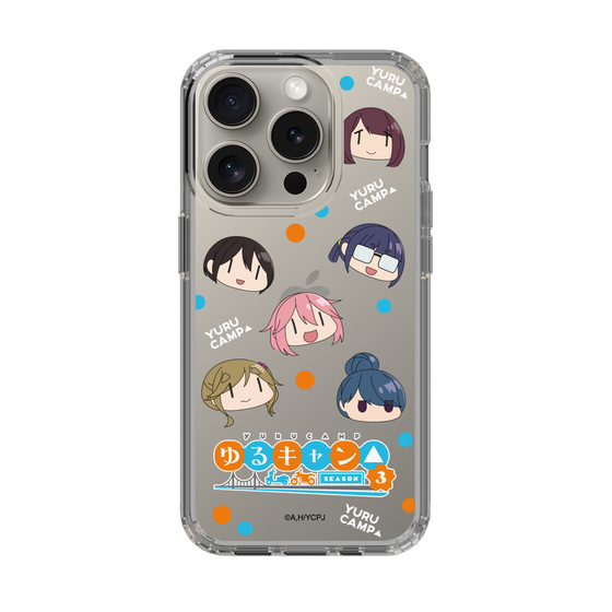 スリムプロテクションケース［ 『ゆるキャン△ SEASON3』- SNSアイコン ］