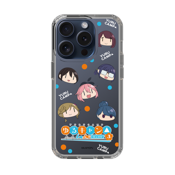 スリムプロテクションケース［ 『ゆるキャン△ SEASON3』- SNSアイコン ］