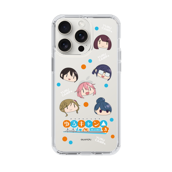 スリムプロテクションケース［ 『ゆるキャン△ SEASON3』- SNSアイコン ］