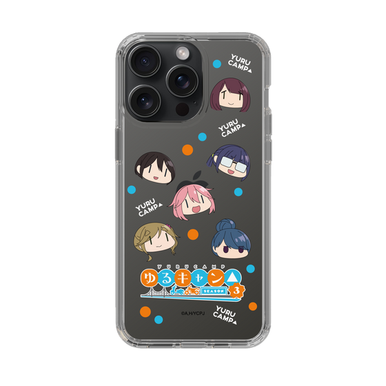 スリムプロテクションケース［ 『ゆるキャン△ SEASON3』- SNSアイコン ］