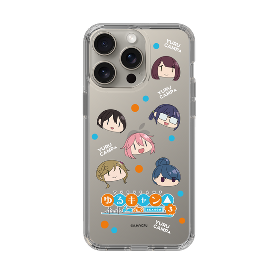 スリムプロテクションケース［ 『ゆるキャン△ SEASON3』- SNSアイコン ］