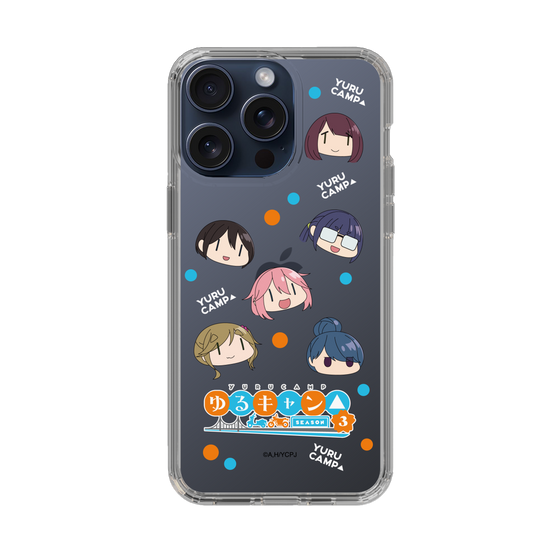 スリムプロテクションケース［ 『ゆるキャン△ SEASON3』- SNSアイコン ］