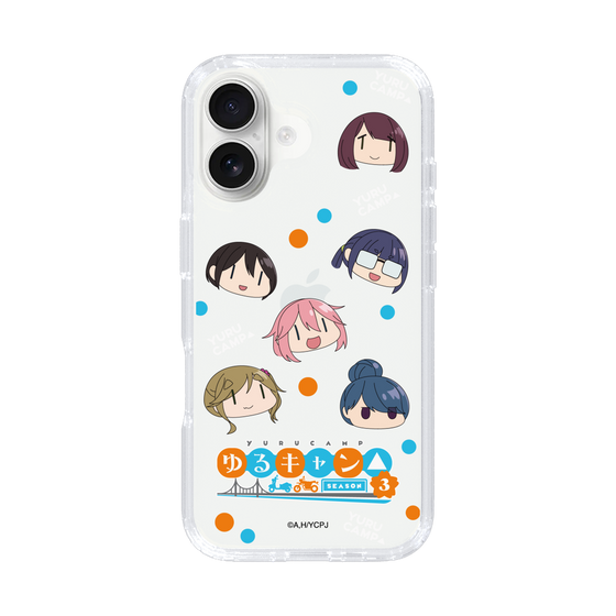 スリムプロテクションケース［ 『ゆるキャン△ SEASON3』- SNSアイコン ］