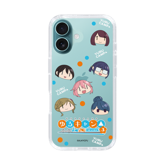 スリムプロテクションケース［ 『ゆるキャン△ SEASON3』- SNSアイコン ］