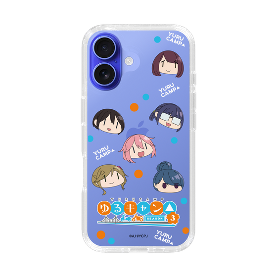 スリムプロテクションケース［ 『ゆるキャン△ SEASON3』- SNSアイコン ］