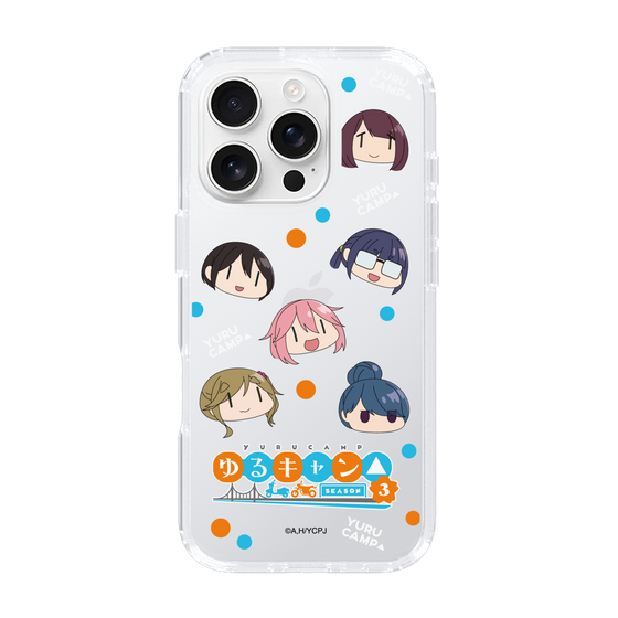 スリムプロテクションケース［ 『ゆるキャン△ SEASON3』- SNSアイコン ］