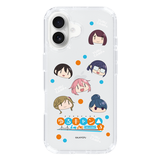 スリムプロテクションケース［ 『ゆるキャン△ SEASON3』- SNSアイコン ］