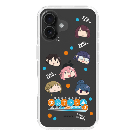 スリムプロテクションケース［ 『ゆるキャン△ SEASON3』- SNSアイコン ］