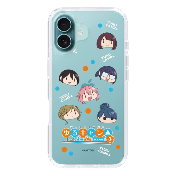 スリムプロテクションケース［ 『ゆるキャン△ SEASON3』- SNSアイコン ］