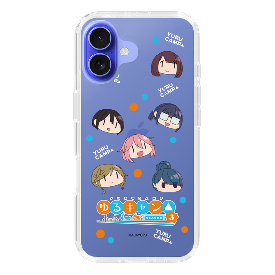 スリムプロテクションケース［ 『ゆるキャン△ SEASON3』- SNSアイコン ］