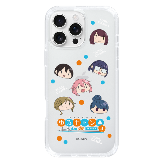 スリムプロテクションケース［ 『ゆるキャン△ SEASON3』- SNSアイコン ］