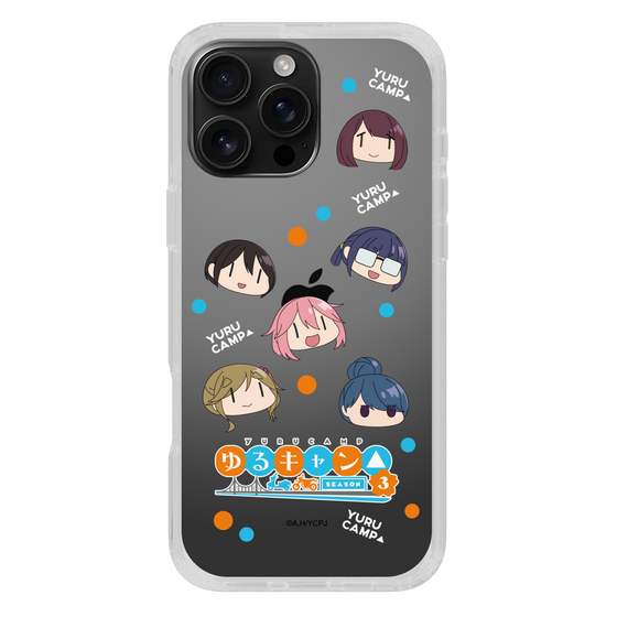 スリムプロテクションケース［ 『ゆるキャン△ SEASON3』- SNSアイコン ］