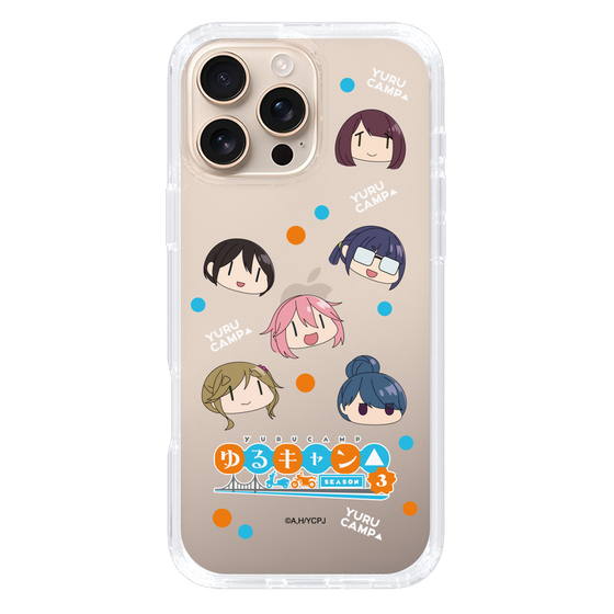 スリムプロテクションケース［ 『ゆるキャン△ SEASON3』- SNSアイコン ］