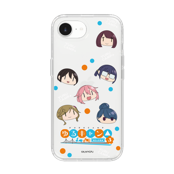 スリムプロテクションケース［ 『ゆるキャン△ SEASON3』- SNSアイコン ］
