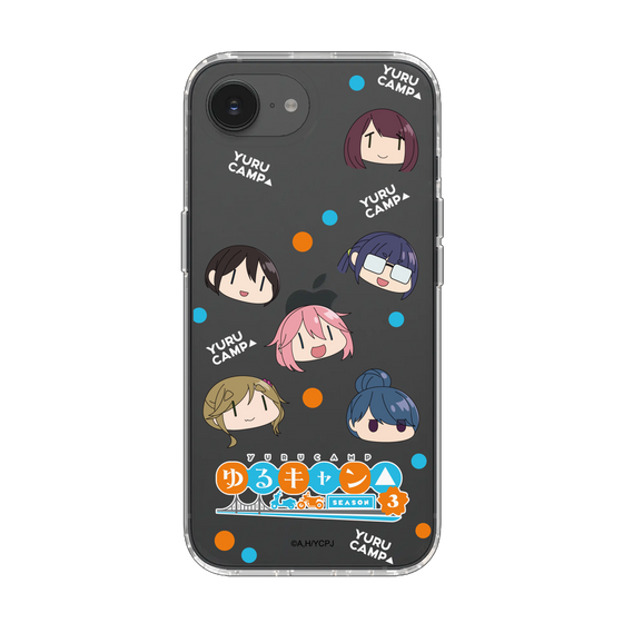 スリムプロテクションケース［ 『ゆるキャン△ SEASON3』- SNSアイコン ］