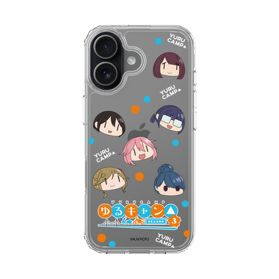 スリムプロテクションケース［ 『ゆるキャン△ SEASON3』- SNSアイコン ］