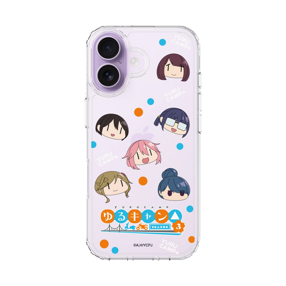 スリムプロテクションケース［ 『ゆるキャン△ SEASON3』- SNSアイコン ］