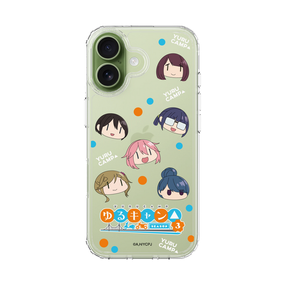 スリムプロテクションケース［ 『ゆるキャン△ SEASON3』- SNSアイコン ］