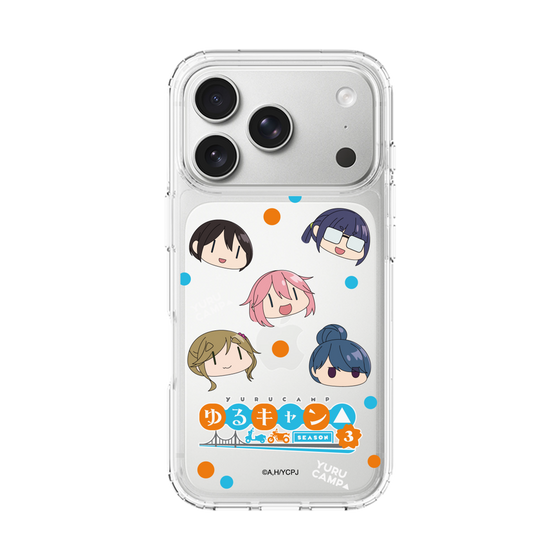 スリムプロテクションケース［ 『ゆるキャン△ SEASON3』- SNSアイコン ］