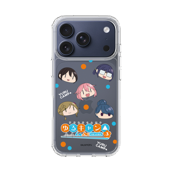 スリムプロテクションケース［ 『ゆるキャン△ SEASON3』- SNSアイコン ］