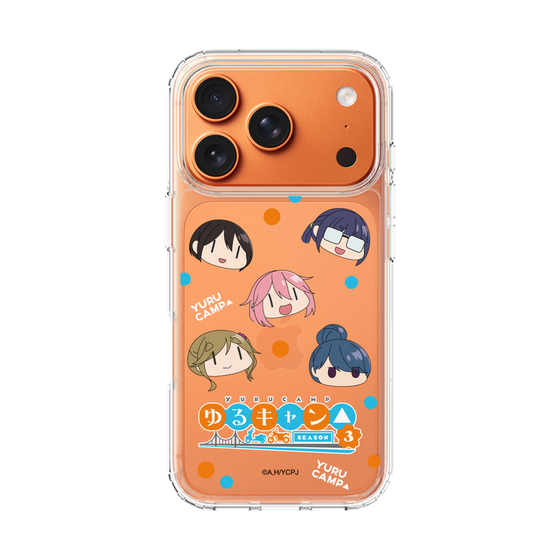 スリムプロテクションケース［ 『ゆるキャン△ SEASON3』- SNSアイコン ］