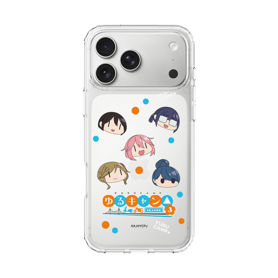 スリムプロテクションケース［ 『ゆるキャン△ SEASON3』- SNSアイコン ］