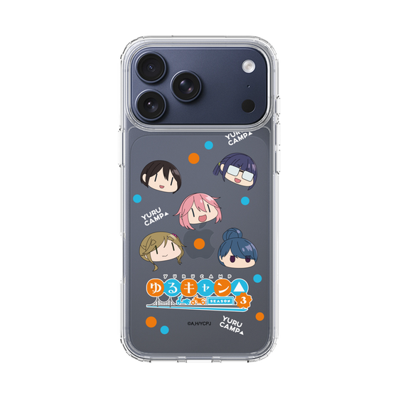 スリムプロテクションケース［ 『ゆるキャン△ SEASON3』- SNSアイコン ］