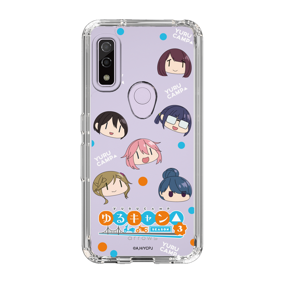 スリムプロテクションケース［ 『ゆるキャン△ SEASON3』- SNSアイコン ］