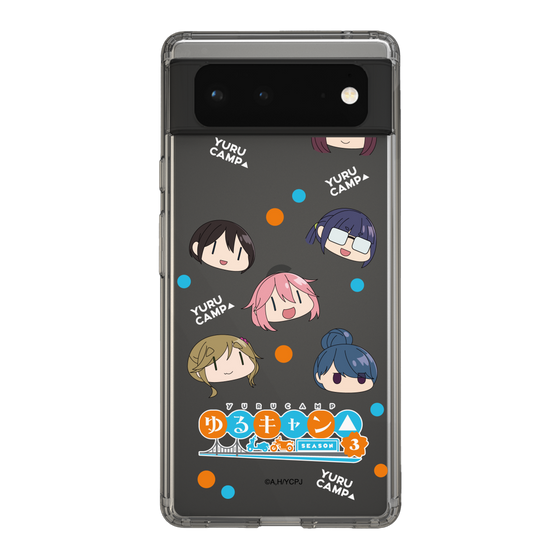 スリムプロテクションケース［ 『ゆるキャン△ SEASON3』- SNSアイコン ］