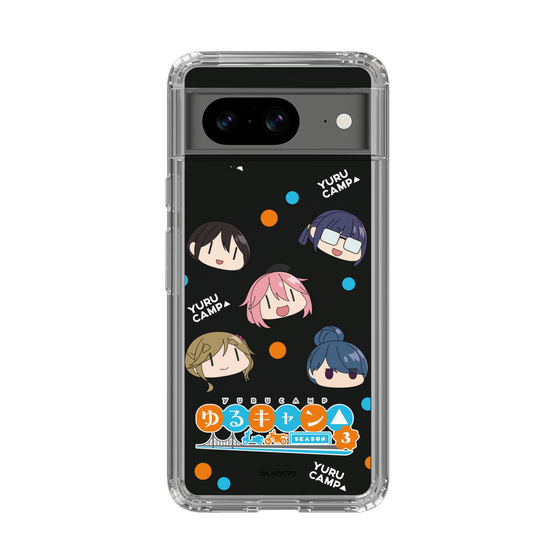 スリムプロテクションケース［ 『ゆるキャン△ SEASON3』- SNSアイコン ］