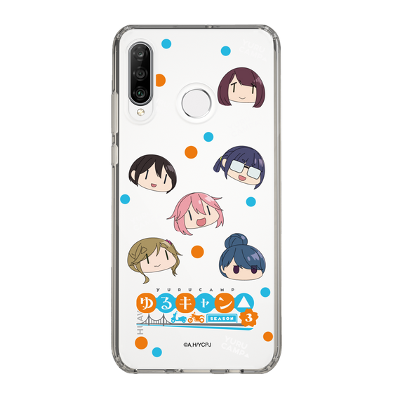 スリムプロテクションケース［ 『ゆるキャン△ SEASON3』- SNSアイコン ］