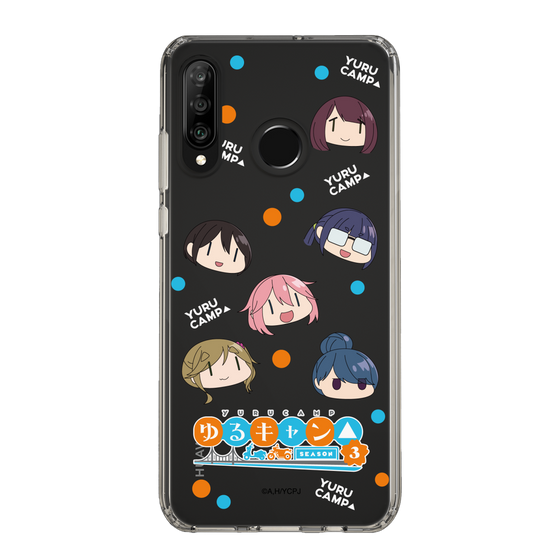 スリムプロテクションケース［ 『ゆるキャン△ SEASON3』- SNSアイコン ］