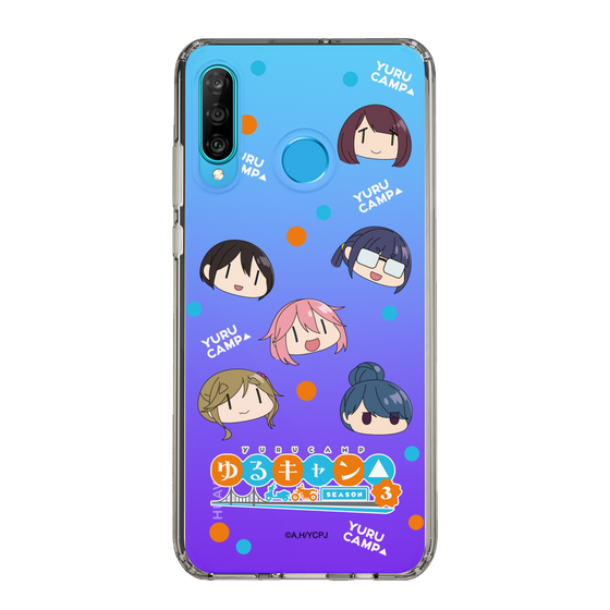 スリムプロテクションケース［ 『ゆるキャン△ SEASON3』- SNSアイコン ］