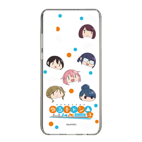 スリムプロテクションケース［ 『ゆるキャン△ SEASON3』- SNSアイコン ］