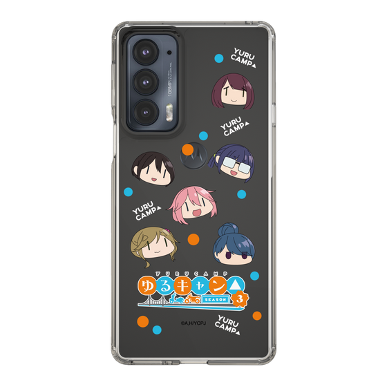 スリムプロテクションケース［ 『ゆるキャン△ SEASON3』- SNSアイコン ］