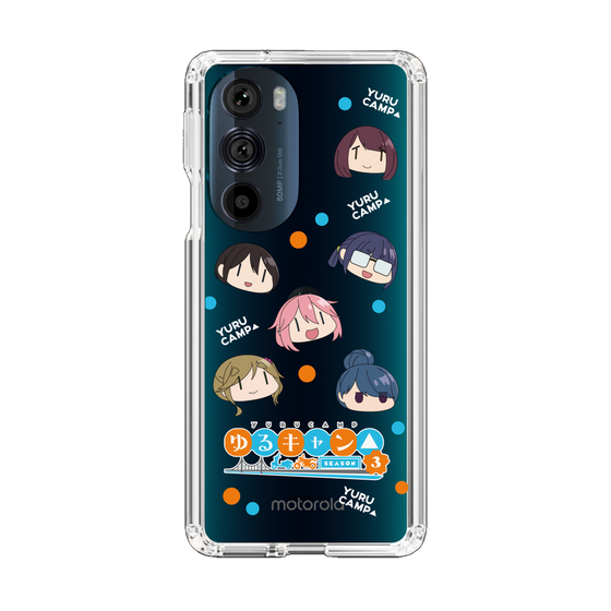 スリムプロテクションケース［ 『ゆるキャン△ SEASON3』- SNSアイコン ］