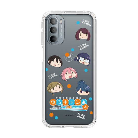 スリムプロテクションケース［ 『ゆるキャン△ SEASON3』- SNSアイコン ］