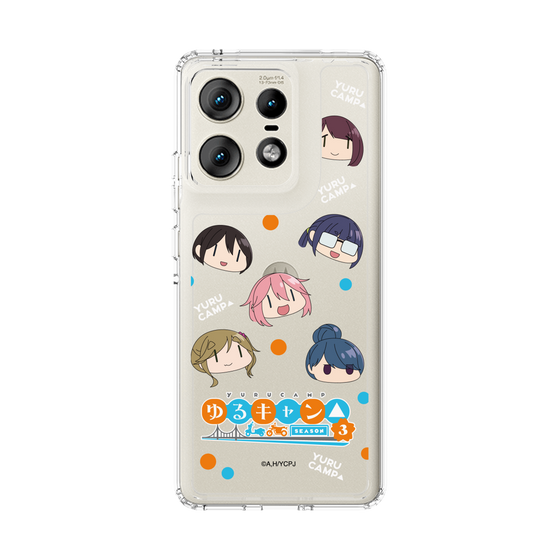 スリムプロテクションケース［ 『ゆるキャン△ SEASON3』- SNSアイコン ］