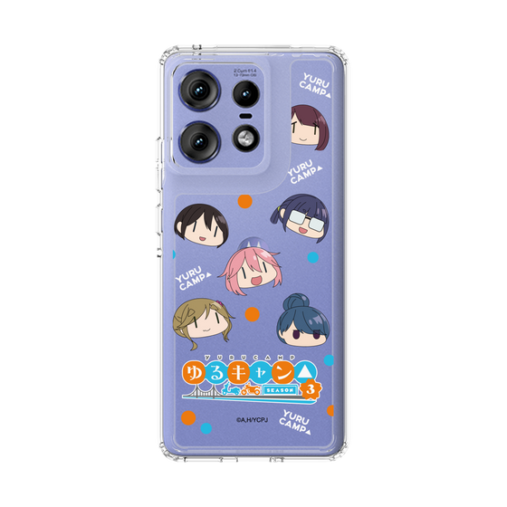 スリムプロテクションケース［ 『ゆるキャン△ SEASON3』- SNSアイコン ］