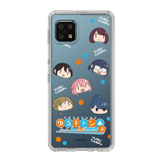 スリムプロテクションケース［ 『ゆるキャン△ SEASON3』- SNSアイコン ］