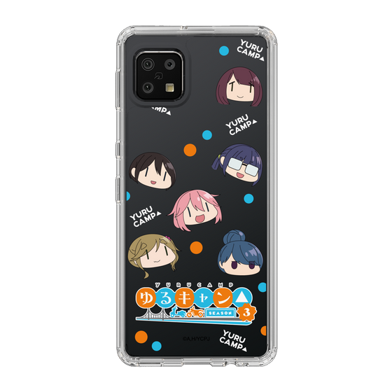スリムプロテクションケース［ 『ゆるキャン△ SEASON3』- SNSアイコン ］