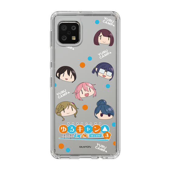 スリムプロテクションケース［ 『ゆるキャン△ SEASON3』- SNSアイコン ］