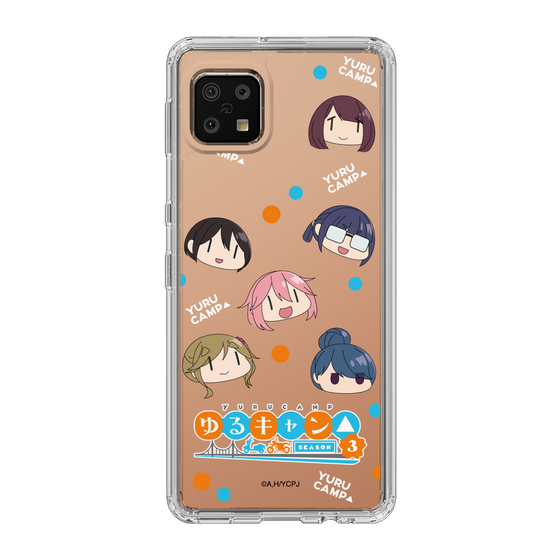 スリムプロテクションケース［ 『ゆるキャン△ SEASON3』- SNSアイコン ］