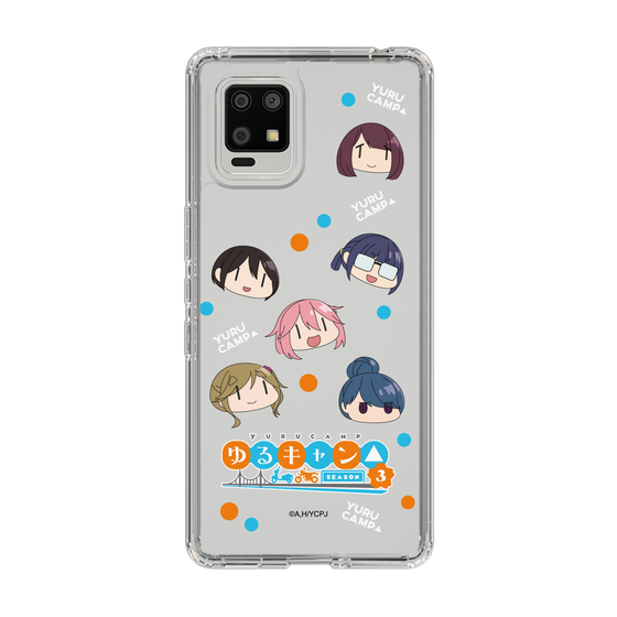 スリムプロテクションケース［ 『ゆるキャン△ SEASON3』- SNSアイコン ］