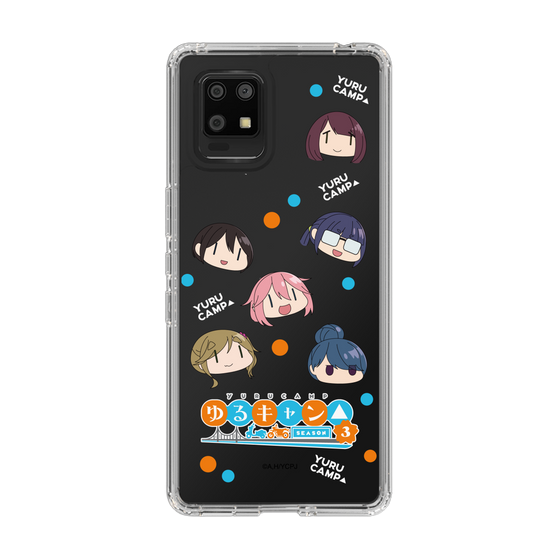 スリムプロテクションケース［ 『ゆるキャン△ SEASON3』- SNSアイコン ］