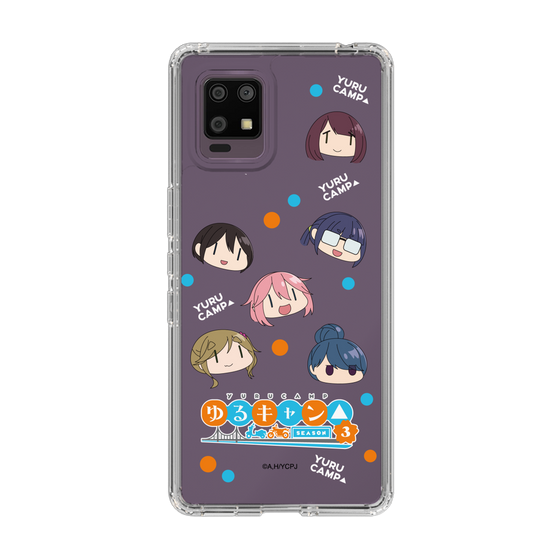 スリムプロテクションケース［ 『ゆるキャン△ SEASON3』- SNSアイコン ］